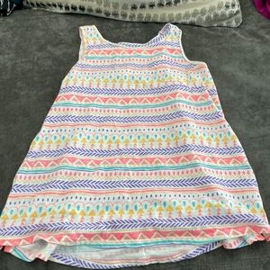 White color full Dress